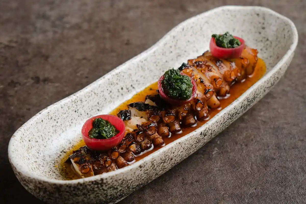 CHAR-GRILLED OCTOPUS | BILLY HO