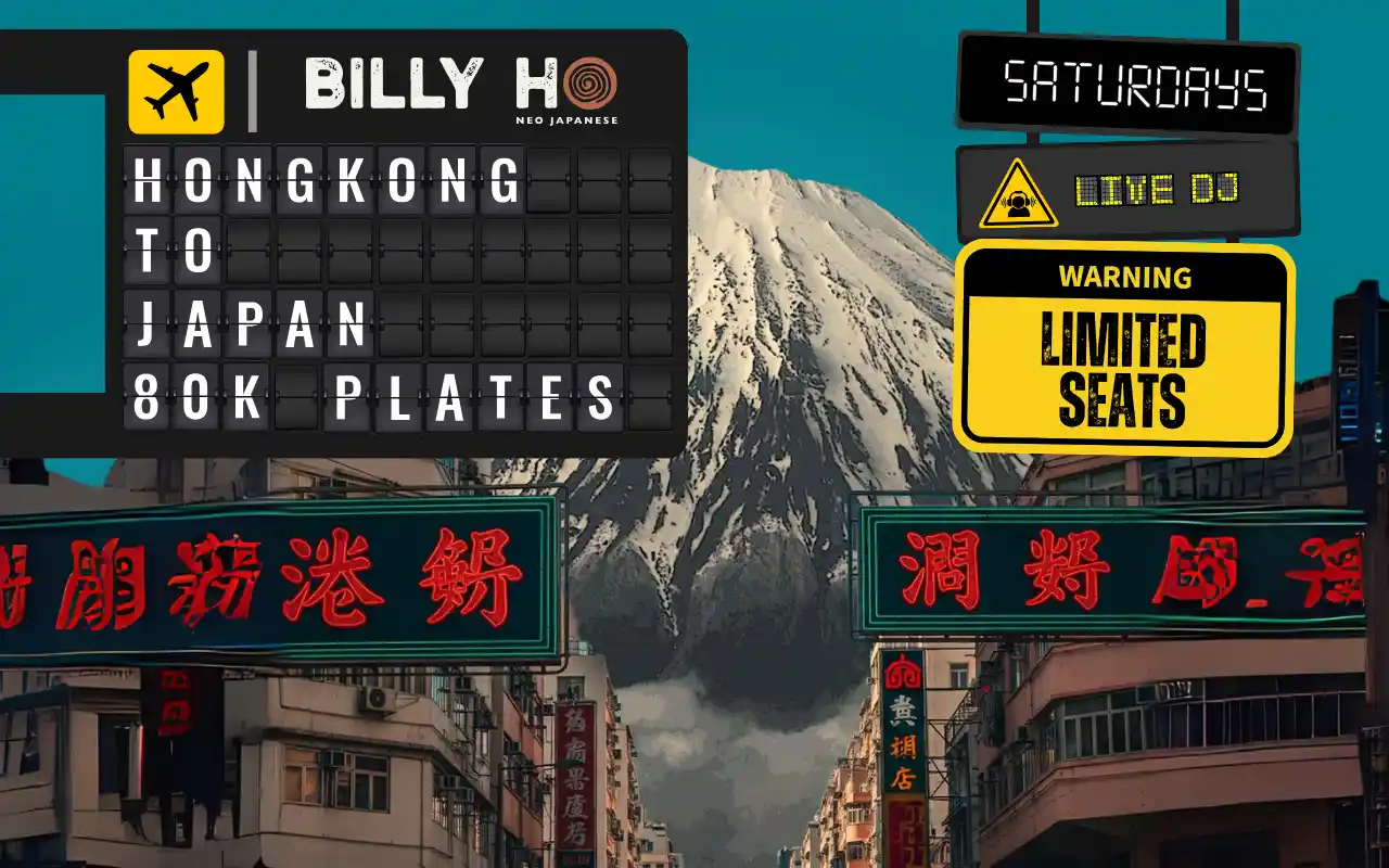 HK TO JAPAN SATURDAYS | BILLY HO
