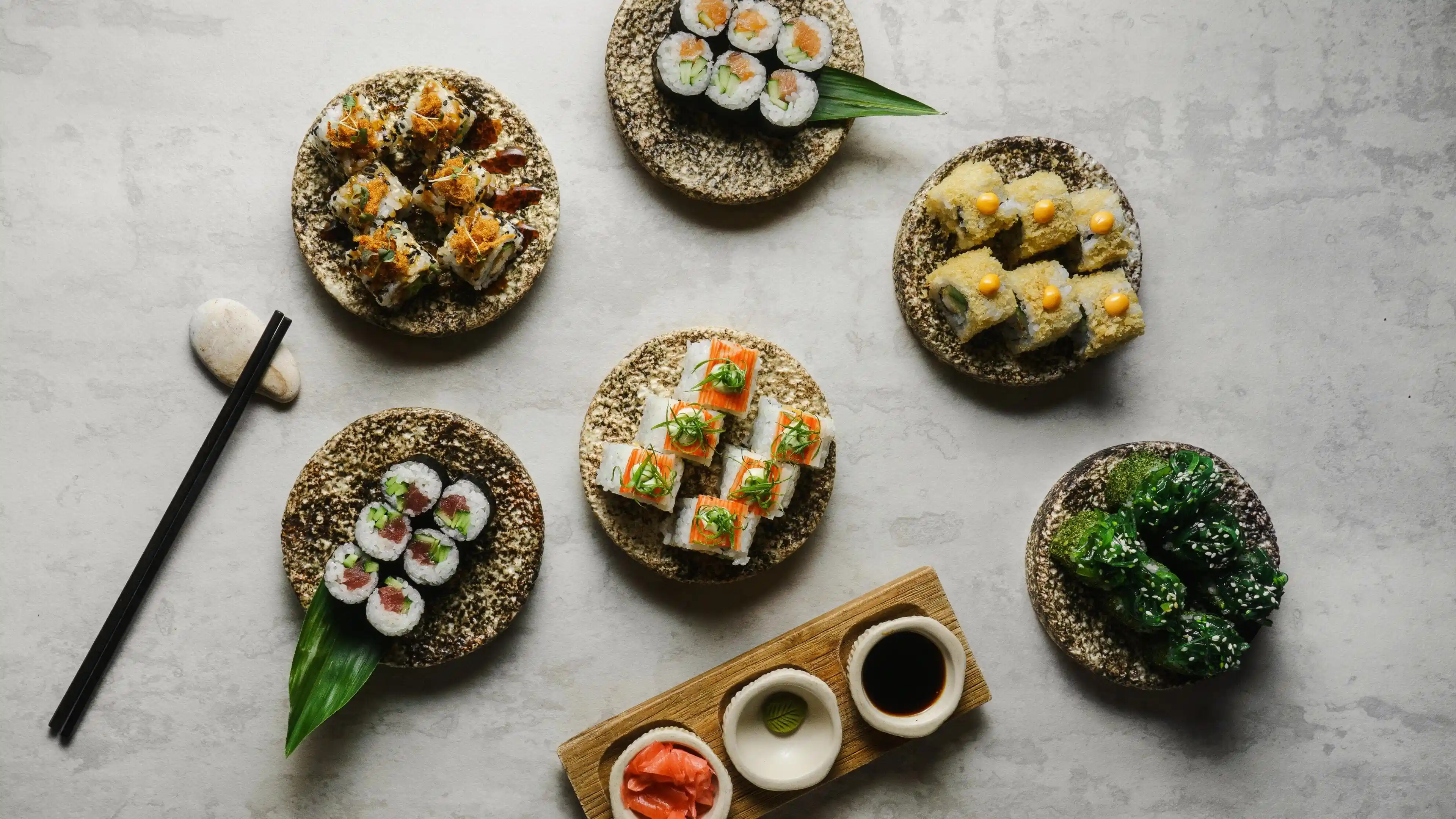 50K++ sushi plates, Billy Ho Dining Menu