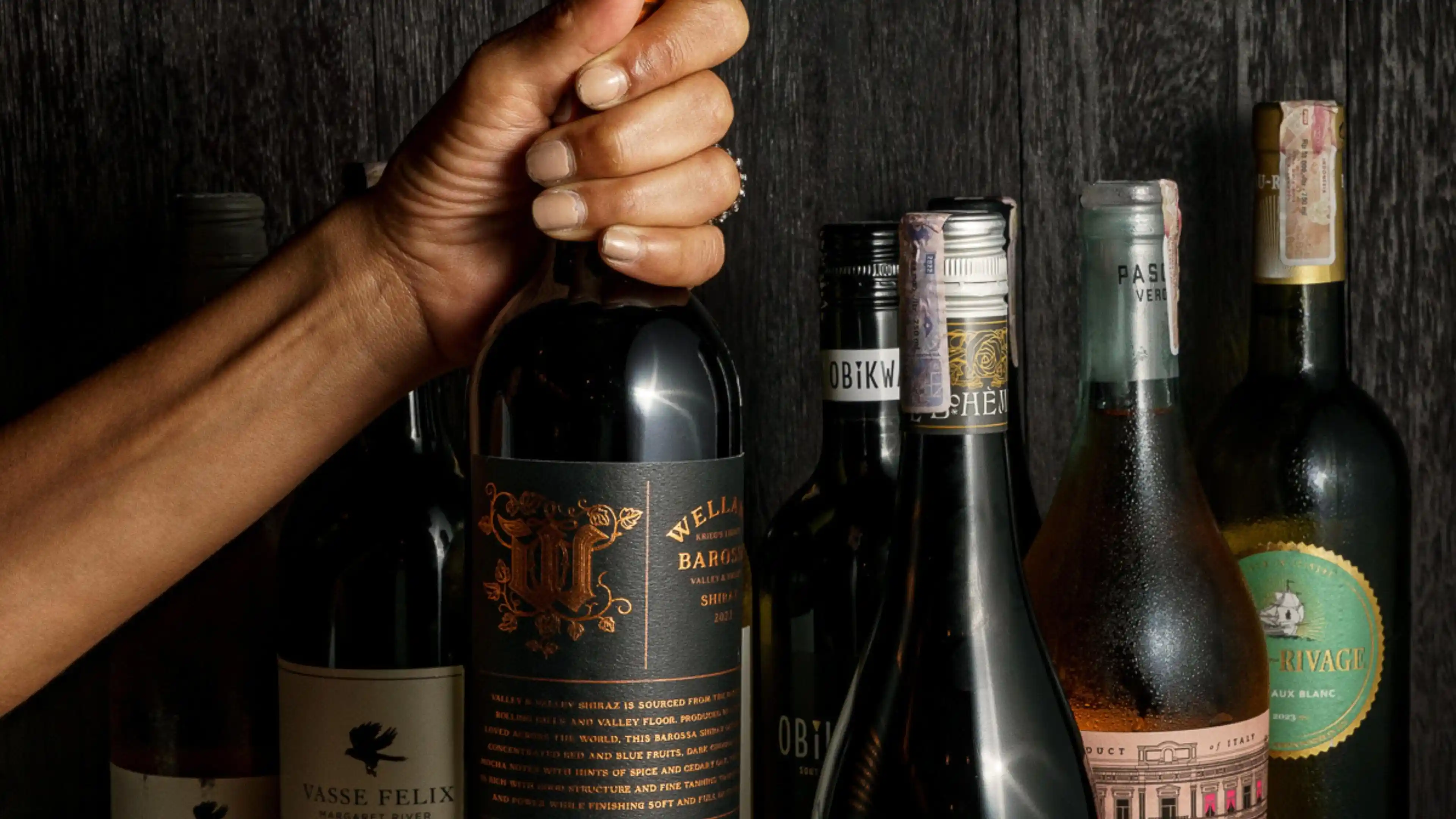 Wine cellar, Billy Ho Wines Menu